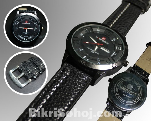 NAVIFORCE 1282 Black Belt Watch